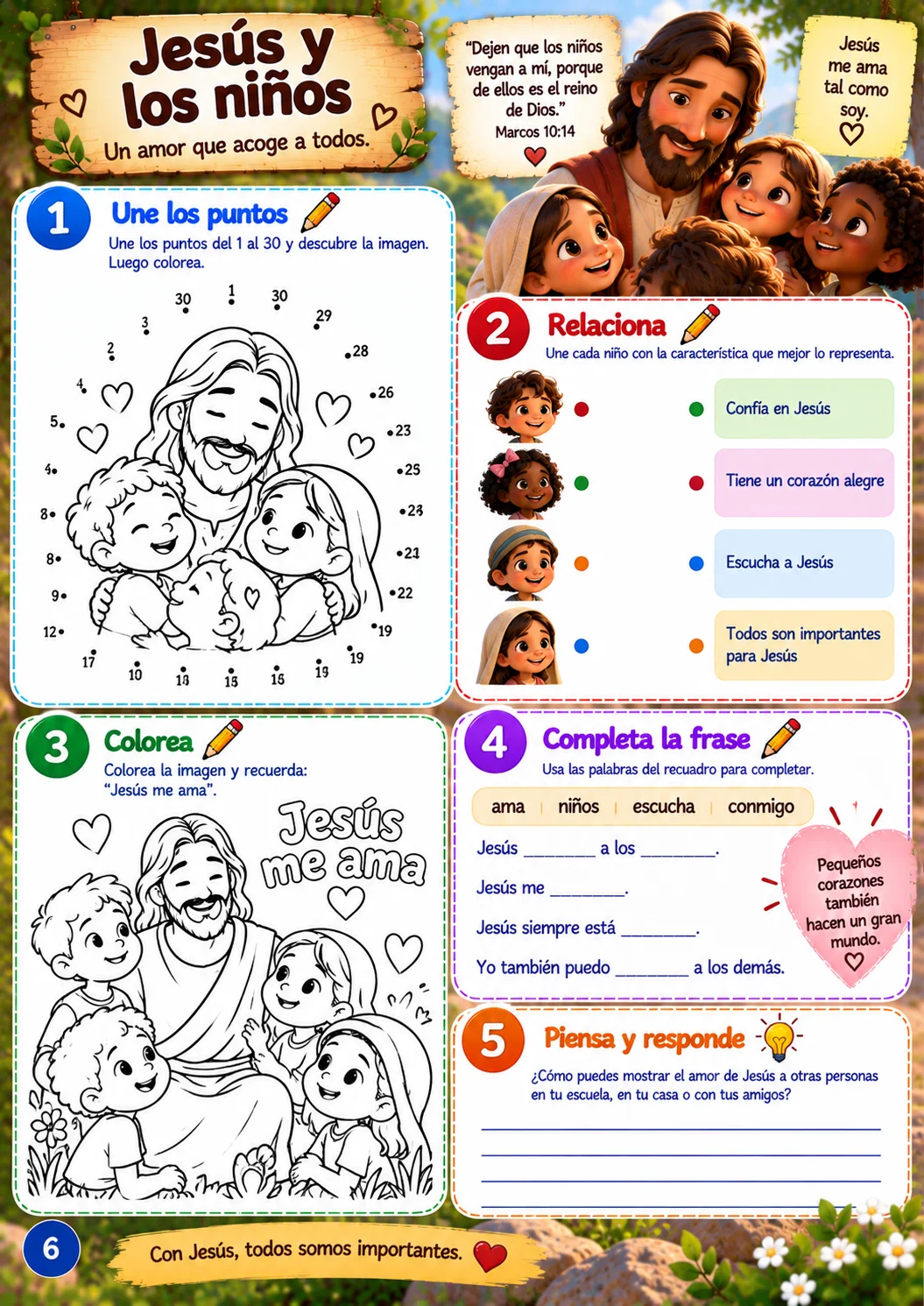 Actividad bíblica página 6